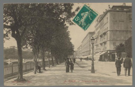 Nice. Avenue Felix Fauré