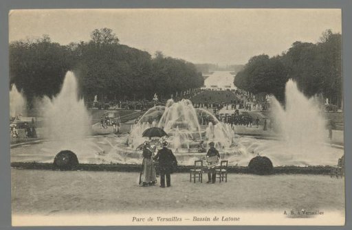 Park of Versailles. Basin of Latona