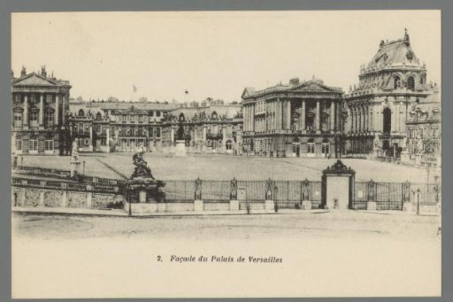 Facade of the Palace of Versailles