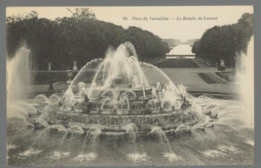 Park of Versailles. The Basin of Latona