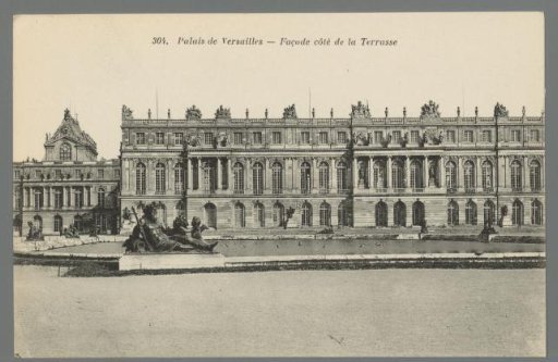 Palace of Versailles. Facade facing the Terrace