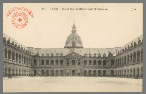 Paris. Hôtel des Invalides. Cour d'Honneur
