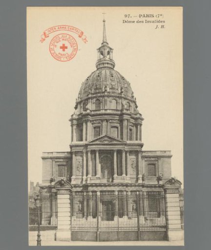 Paris (7th arrondissement). Dome of the Invalides