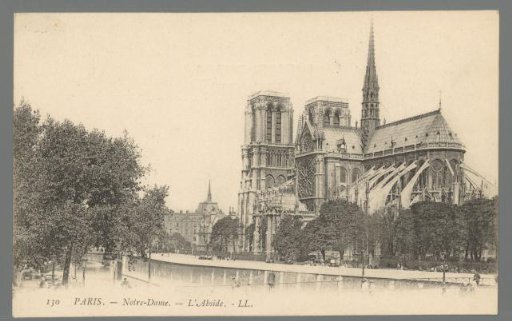 Paris. Notre-Dame. The Apse