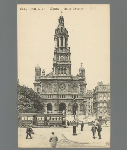 Paris (9th). Church of the Trinity
