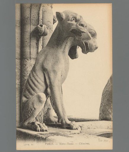Paris. Notre-Dame. Chimeras