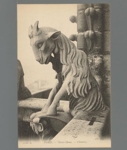 Paris. Notre-Dame. Chimera