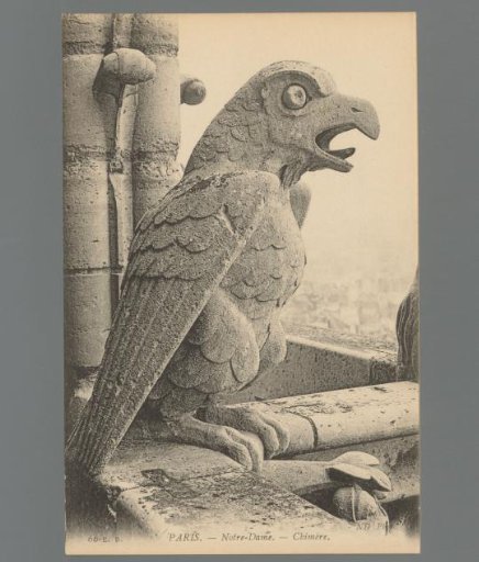 Paris. Notre-Dame. Chimera