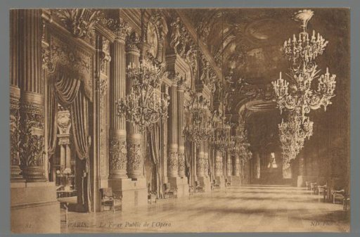 Paris. The Public Foyer of the Opera