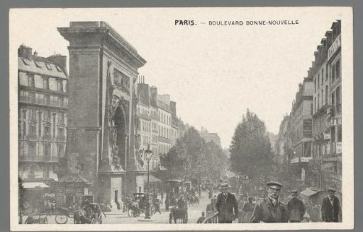Paris. Boulevard Bonne-Nouvelle