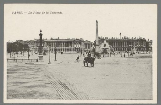 Paris. The Place de la Concorde