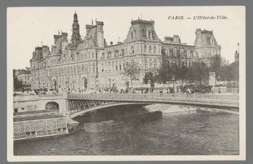 Paris. The Hôtel-de-Ville