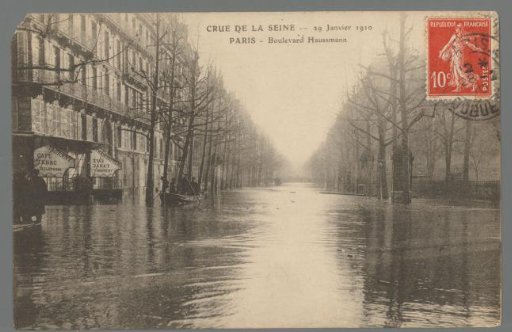 Paris. Boulevard Haussmann