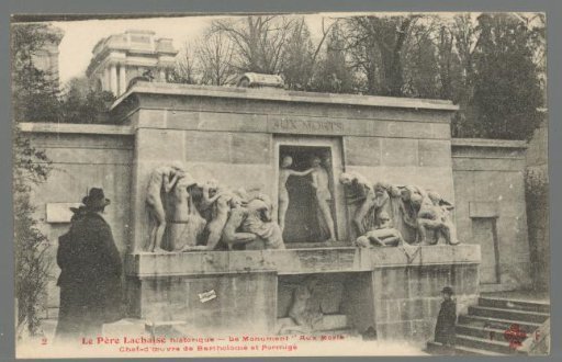 Père Lachaise Historical. The Monument "To the Dead". Masterpiece by Bartholomé and Formigé