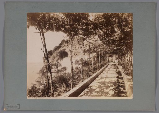 Access road to the Capuchin monastery at Amalfi
