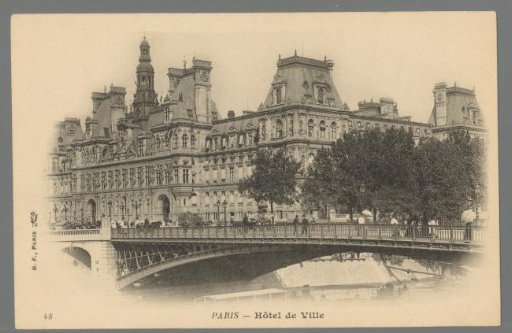 Paris. Hôtel de Ville