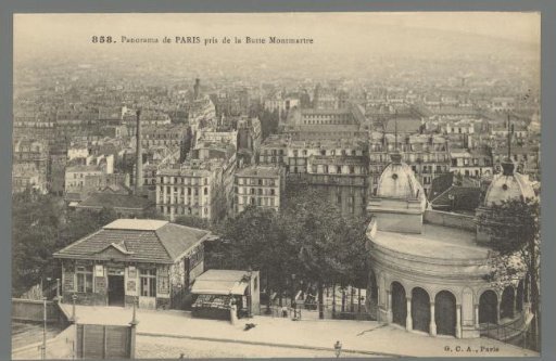 Panorama of Paris Taken from the Butte Montmartre