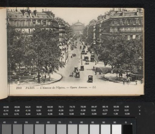 Paris. The Avenue de l'Opéra / Opera Avenue
