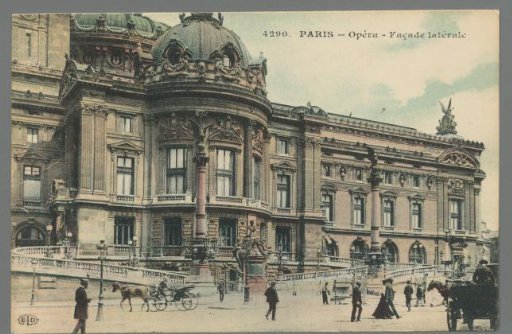 Paris. Opera. Side Facade