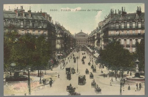 Paris. Avenue de l'Opéra