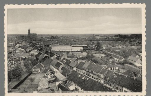 Wetteren. Panorama from the Water Tower