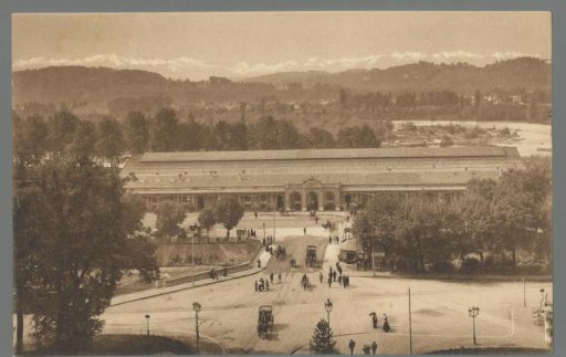 Pau. The Station, general view