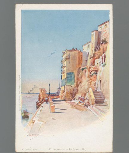 Villefranche. The Quay