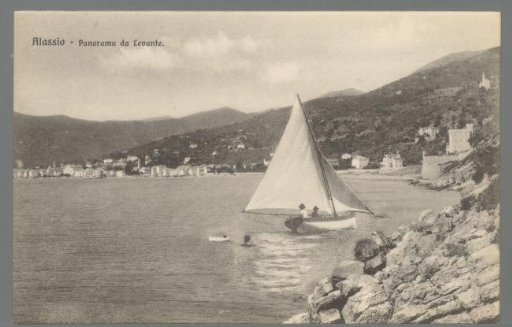 Alassio. Panorama from the East