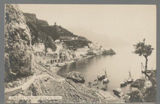 Amalfi. View from the Albergo della Sirene