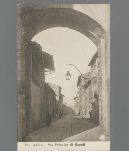 Assisi. Via Principe di Napoli