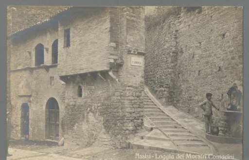 Assisi. Loggia dei Maestri Comacini