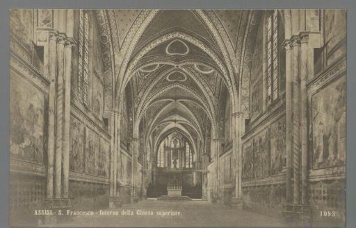 Assisi. S. Francesco. Interior of the Upper Church