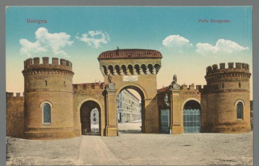 Bologna. Porta Saragoza