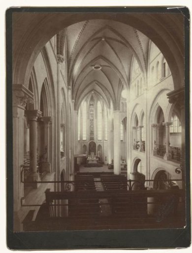Interior of the Paterskerk in Groningen