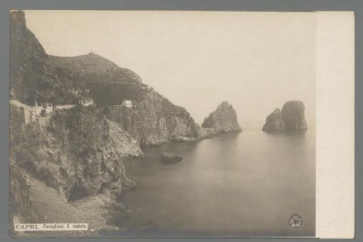 Capri. Faraglioni in view