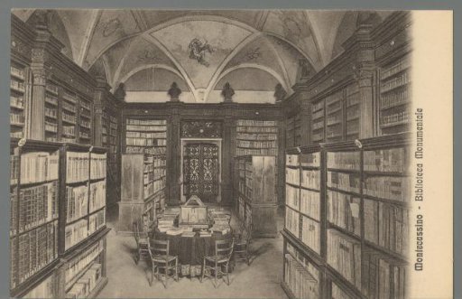 Montecassino. Monumental Library