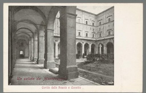 Courtyard of the Schools and Boarding House
