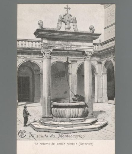 The Cistern of the Central Courtyard (Bramante)
