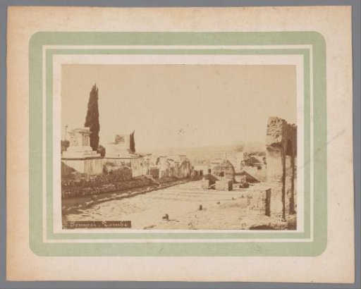 Via dei Sepolcri at Pompeii