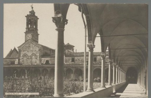 Florence. Certosa. Cloister