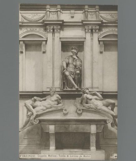 Florence. Medici Chapels. Tomb of Lorenzo de' Medici