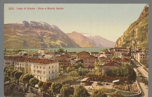Lake Garda. Riva and Monte Baldo
