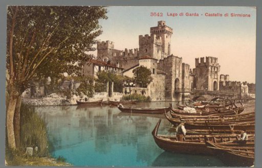 Lake Garda. Castello di Sirmione