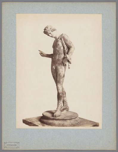 Sculpture of Narcissus in the Museo Archeologico Nazionale, Naples