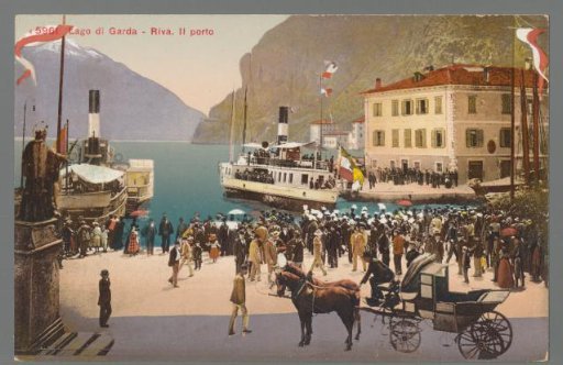 Lake Garda. Riva. The Port