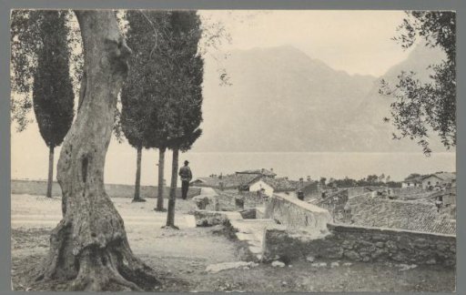 Lake Garda. Torbole. View from the Church