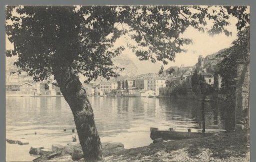 Lake Garda. Torbole. Mood Picture