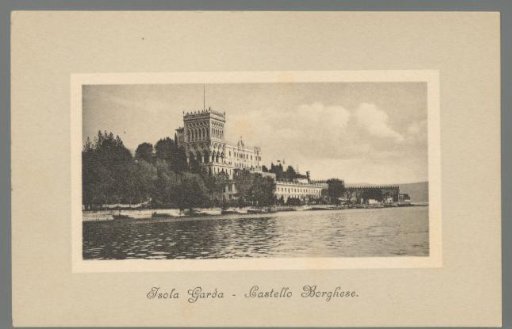 Isola Garda. Borghese Castle