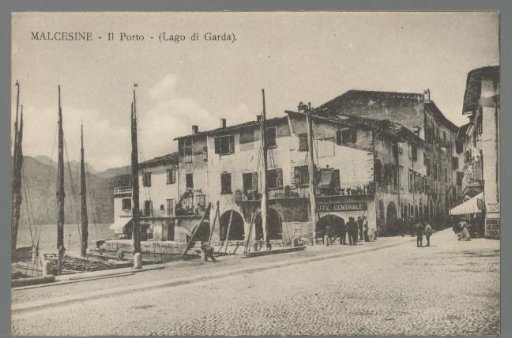 Malcesine. The Harbour (Lake Garda)