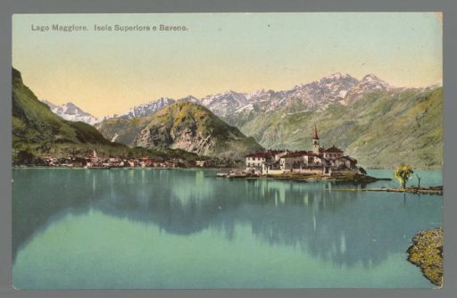 Lake Maggiore. Isola Superiore and Baveno